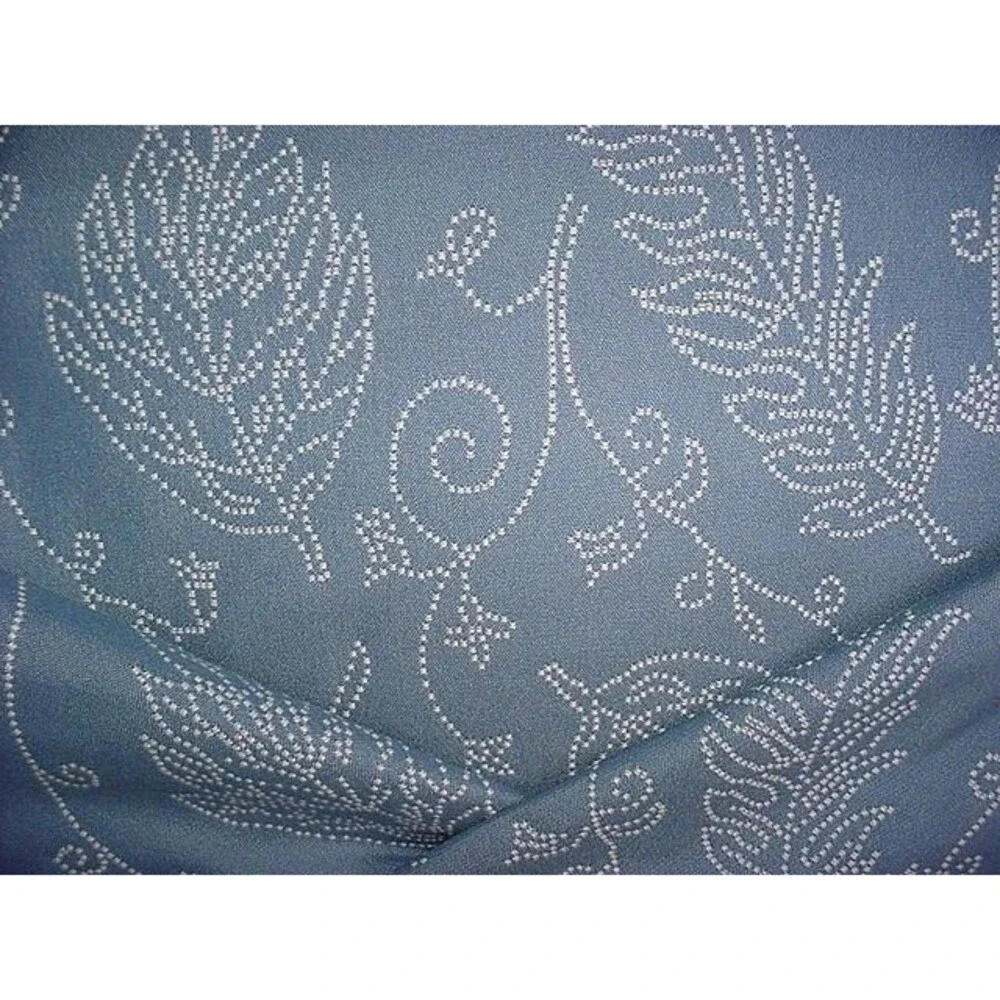 NEW 5 Yards Lee Jofa WALL VINE Upholstery Fabric Bay Blue Pattern 2005190.5 HTF